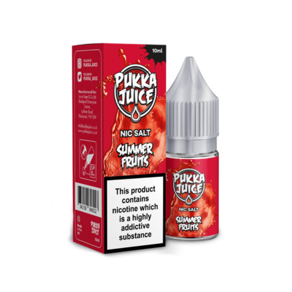 Pukka Juice Summer Fruits Nic Salt