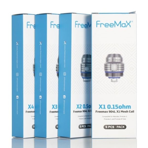 Freemax 904L X Mesh Replacement Coils Fireluke 3