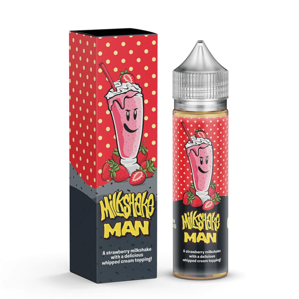 Strawberry Milkshake Man Eliquid by Marina Vapes