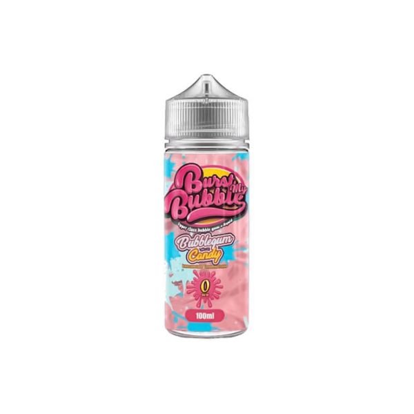 bubblegum candy 100ml eliquid by burst my bubble