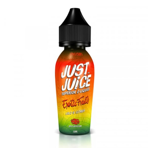 Just Juice Exotic Fruits Lulo Citrus 50ml Eliquid shortfill bottle