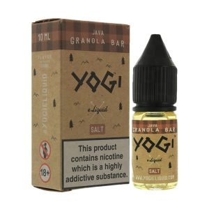 java granola bar 10ml nicotine salt eliquid by yogi salt 1 600x600 1