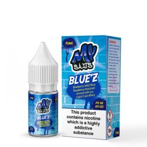my salts bluez nicotine salt eliquid 10ml bottle with box 600x600 1