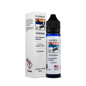 pink grapefruit and blueberry 50ml eliquid shortfill by element