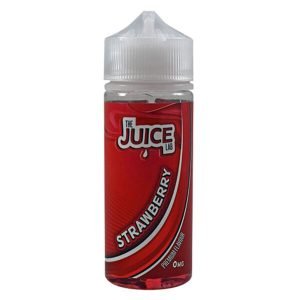 the juice lab strawberry 100ml eliquid shortfill bottle 600x600 1