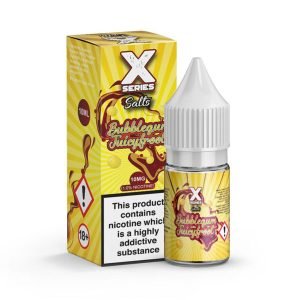 x series bubblegum juicyfroot nicotine salt eliquid bottle with box 600x600 1