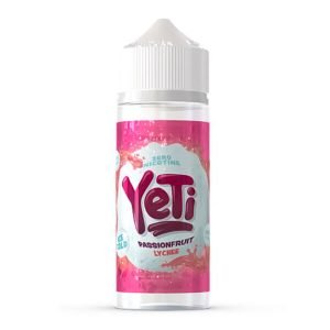 yeti passionfruit lychee 100ml eliquid shortfill bottle 600x600 1