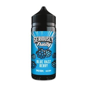 doozy seriously fruity blue razz berry 100ml eliquid shortfill bottle