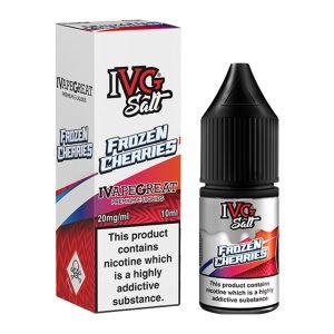 frozen cherries eliquid bottle with box by i vg salt