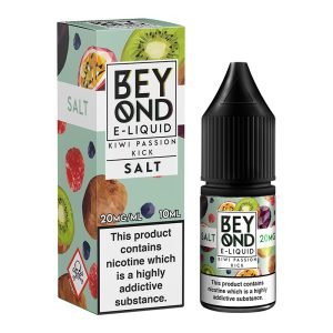 ivg beyond salt kiwi passion kick nic salt eliquid bottle with box
