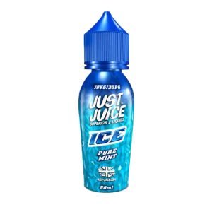 just juice ice pure mint 50ml eliquid shortfill bottle