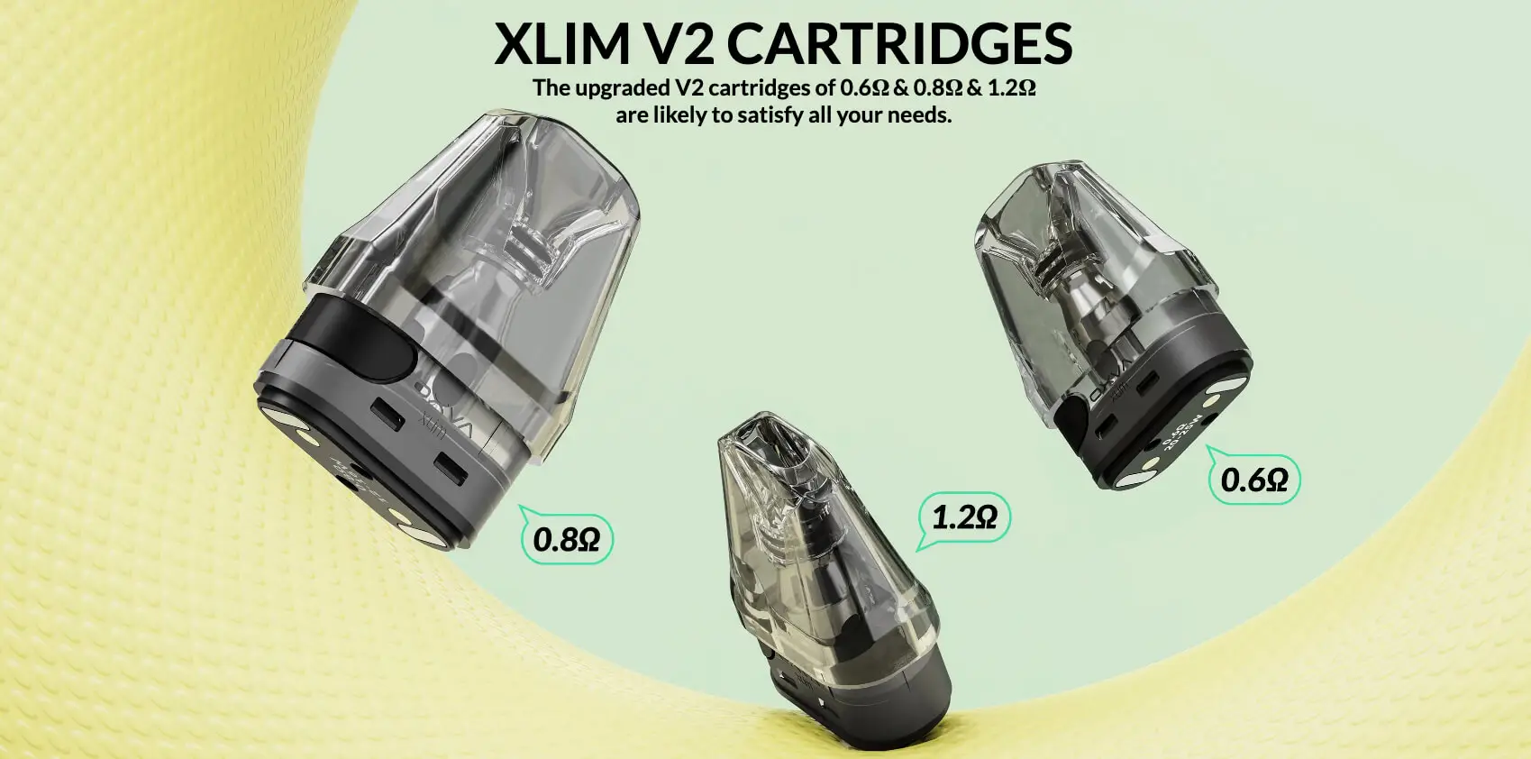 OXVA Xlim v2 Pod Vape Kit Cartridges