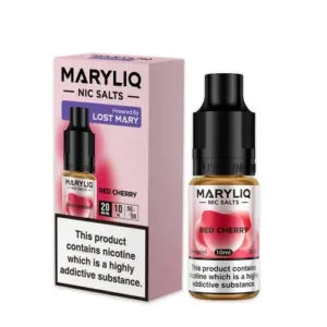 Red Cherry Nic Salt E Liquid by Lost Mary Maryliq