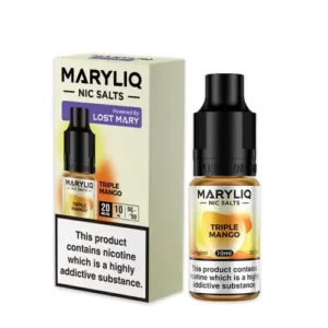 Triple Mango Nic Salt E Liquid by Lost Mary Maryliq