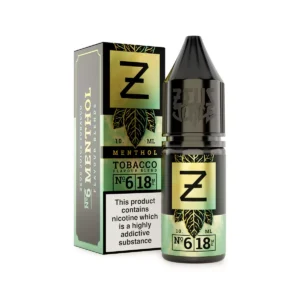 6 menthol zeus tobacco 18mg 10ml freebase white.jpg