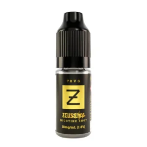 70VG 18mg Nicotine Shot By Zeus Juice