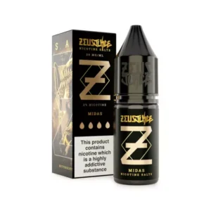 midas zeus juice 20mg 10ml nicotine salts