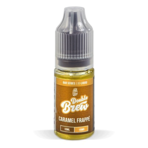 Caramel Frappe Nic Salt E Liquid by Double Brew