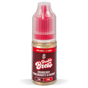 Cranberry Pomegranate Cherry Nic Salt E Liquid by Double Brew