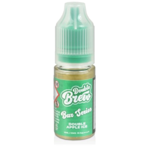 Double Apple Ice Nic Salt E Liquid by Double Brew