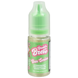 Strawberry Watermelon Bubblegum Nic Salt E-Liquid by Double Brew