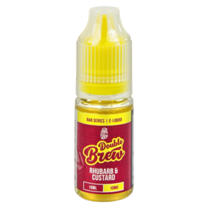 Rhubarb & Custard Nic Salt E-Liquid by Double Brew