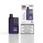 ivg smart 5500 disposable vape kit blue razz blackcurrant