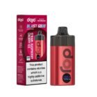 vaporesso dojo blast 6000 prefilled pod kit straw raspberry cherry ice